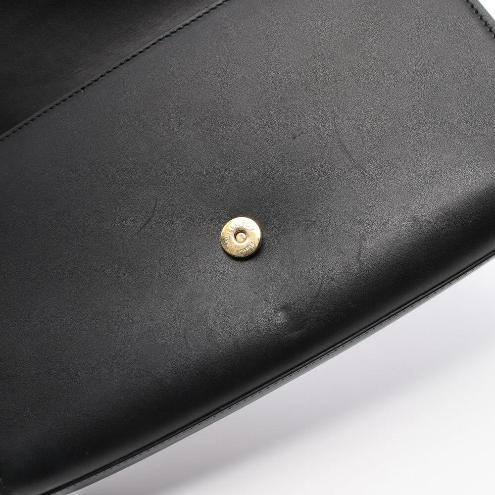 Saint Laurent Paris Kate Monogram Shoulder Bag Leather Black - Picture 12 of 12